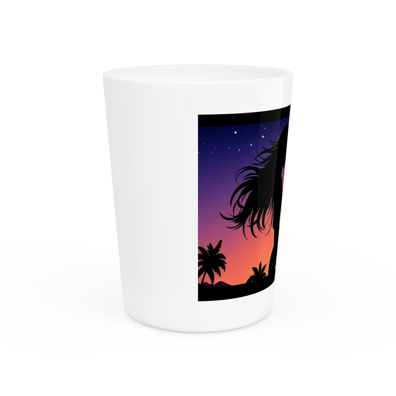 Beach Sunset Shot Glass