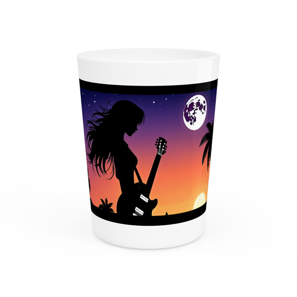 Beach Sunset Shot Glass